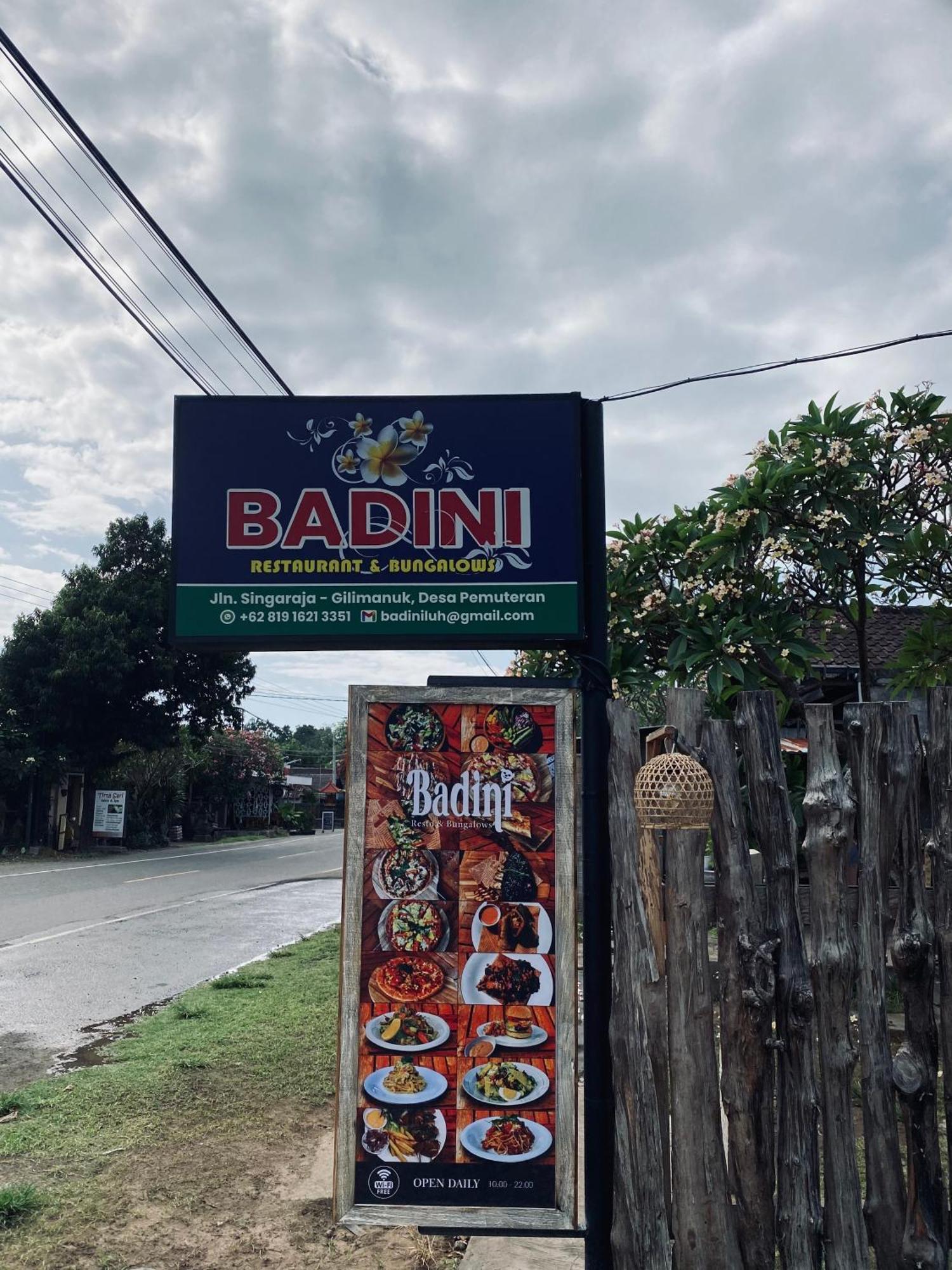 Badini Homestay Pemuteran Zewnętrze zdjęcie